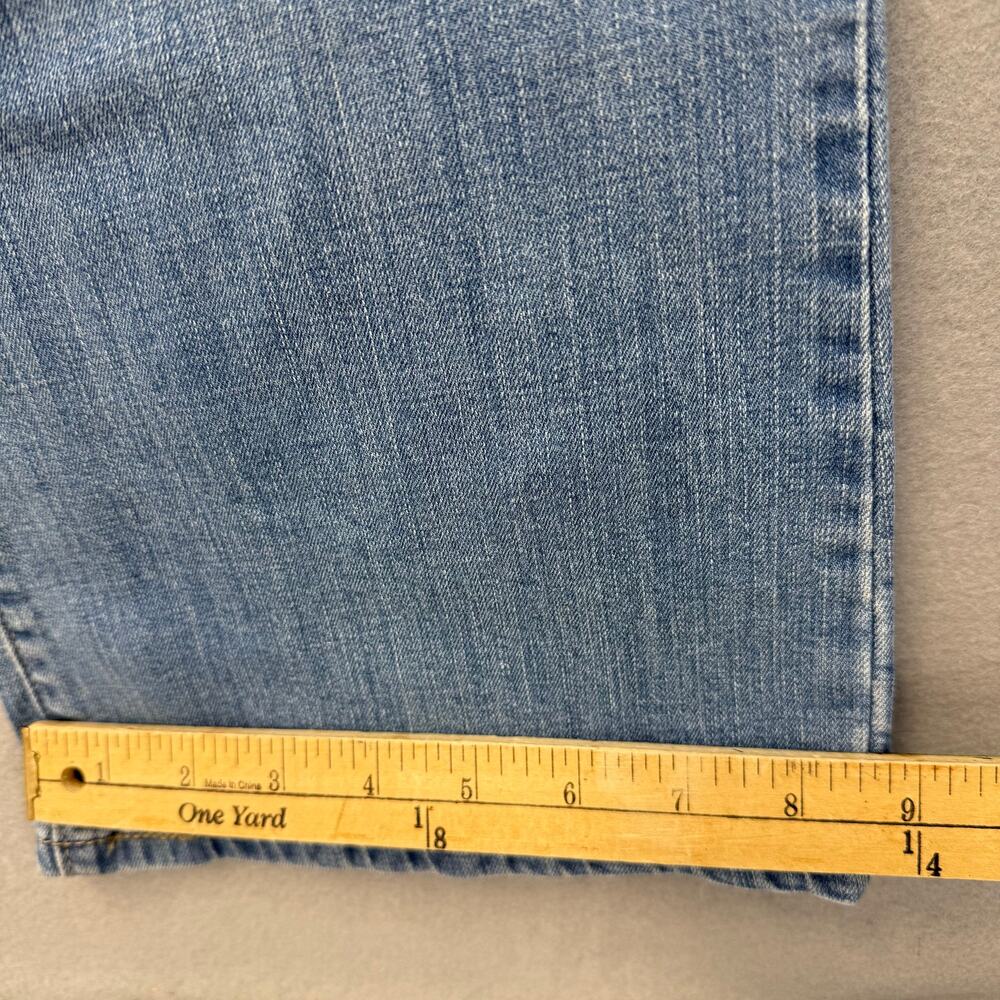 Levi's 515 Jeans Women's 12M 31x32 Light Blue Boot Cut Western Normcore - Picture 14 of 15